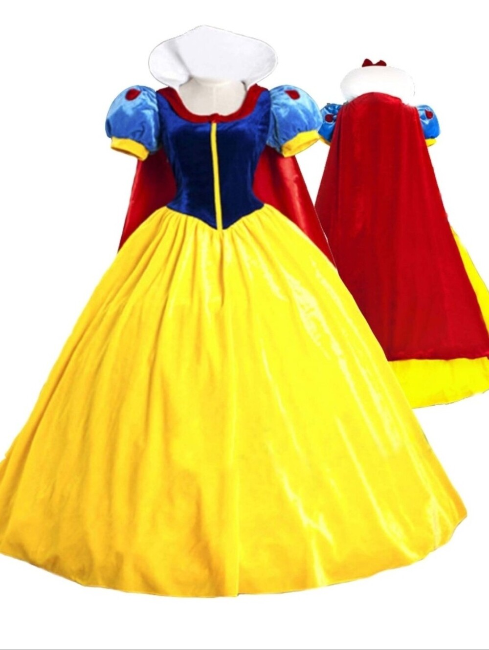 Snow White Halloween Classic Deluxe Princess Costume 3Pcs - Small